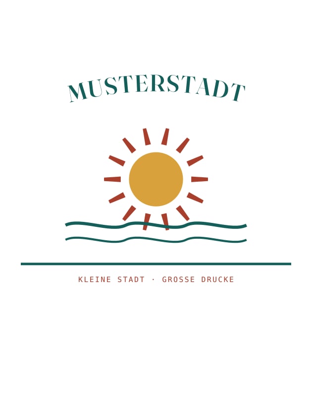 T-Shirt mit Brustdruck