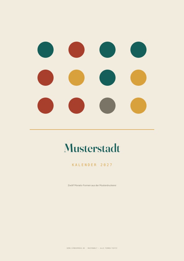 Wandkalender A3